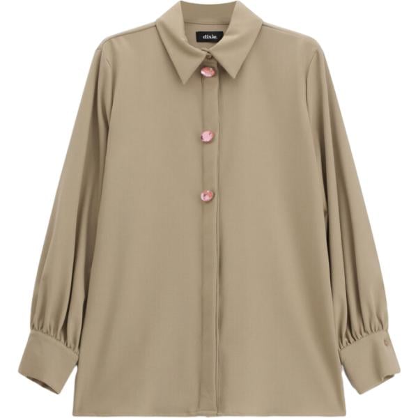 camicie Dixie marrone