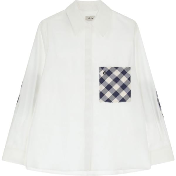 camicie Dixie bianco a quadri