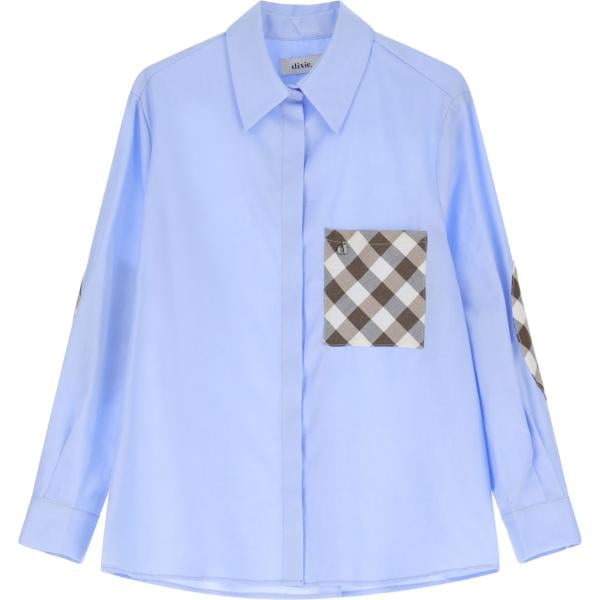 camicie Dixie blu a quadri