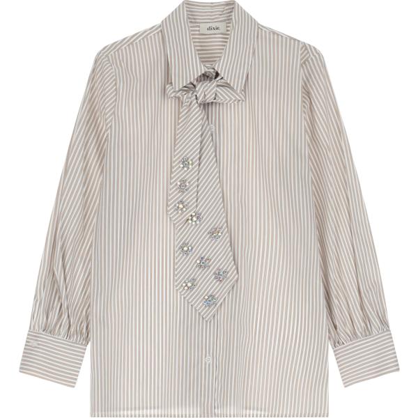 camicie Dixie bianco a righe