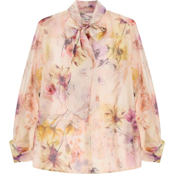 camicie Dixie marrone a fiori