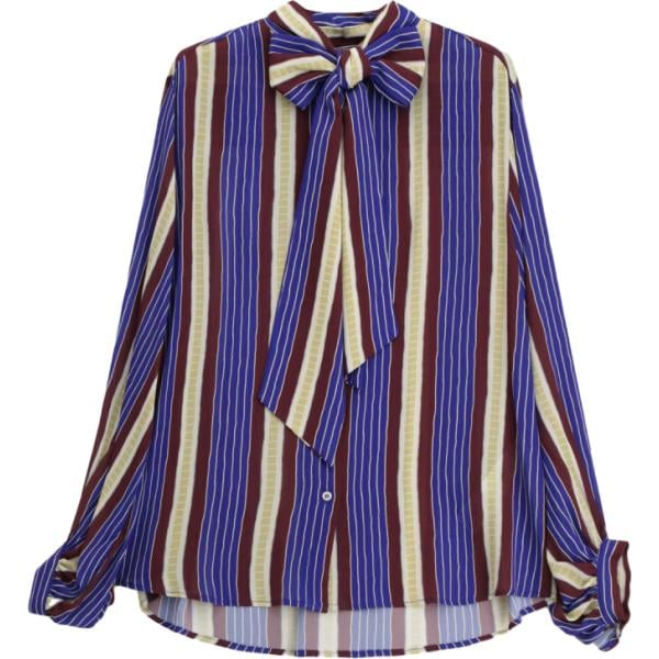 camicie Dixie marrone a righe