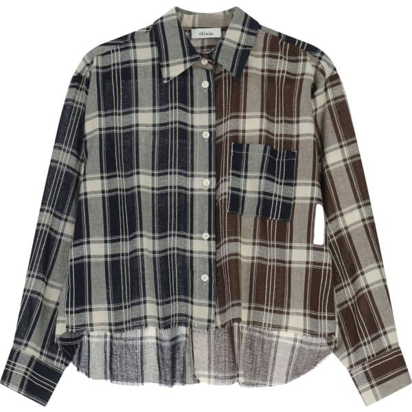 camicie Dixie grigio a quadri