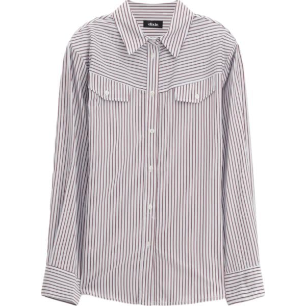 camicie Dixie bianco a righe