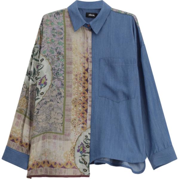 camicie Dixie blu