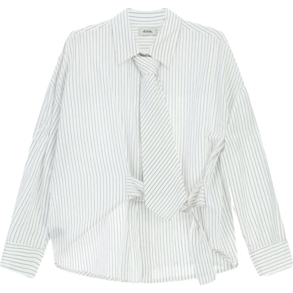 camicie Dixie bianco a righe