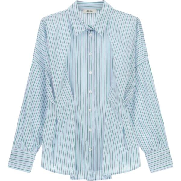camicie Dixie blu a righe