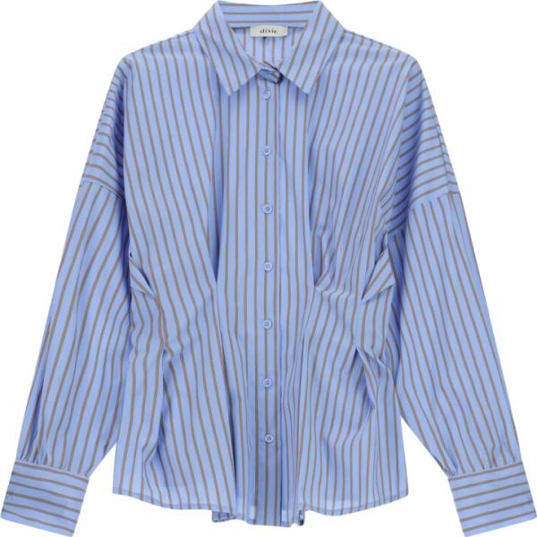 camicie Dixie blu a righe