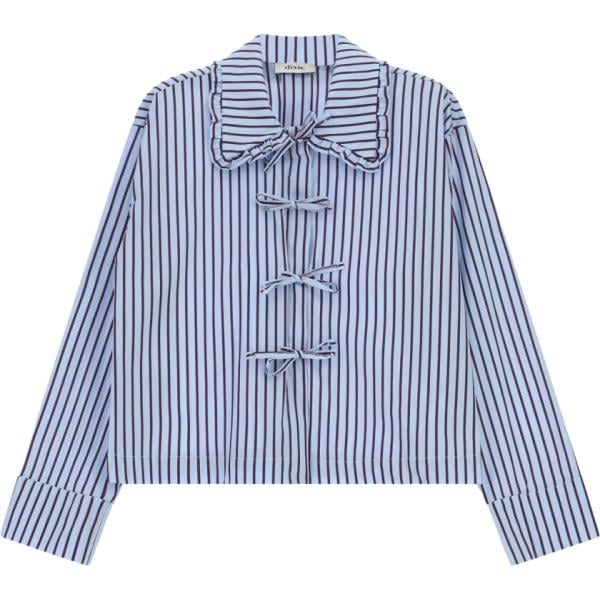 camicie Dixie blu a righe