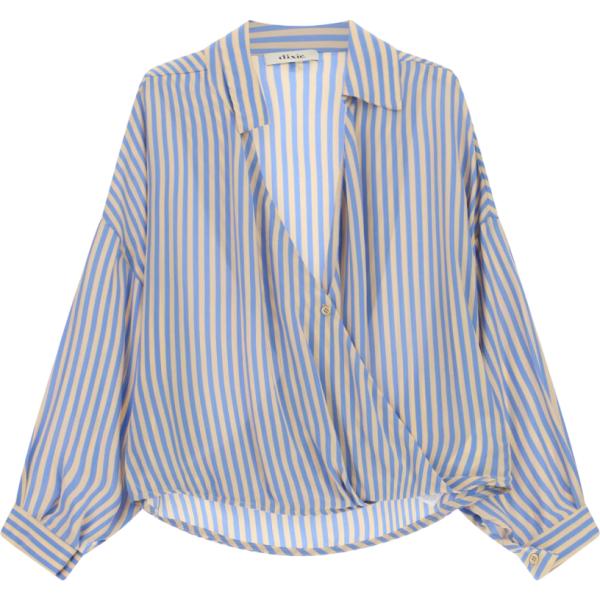 camicie Dixie blu a righe