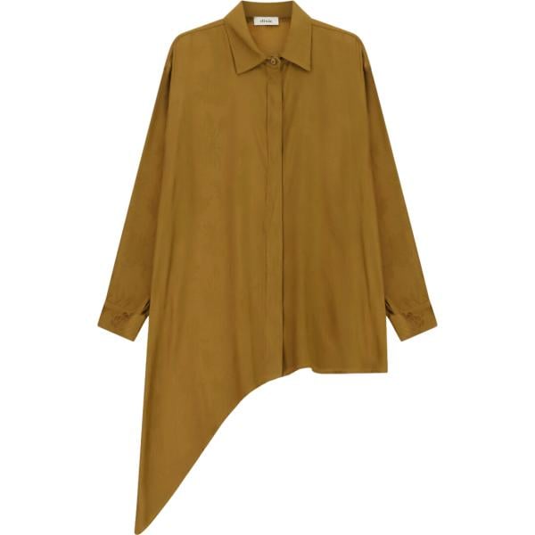 camicie Dixie marrone con stampe