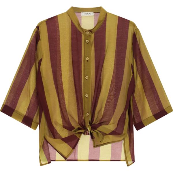 camicie Dixie rosso a righe