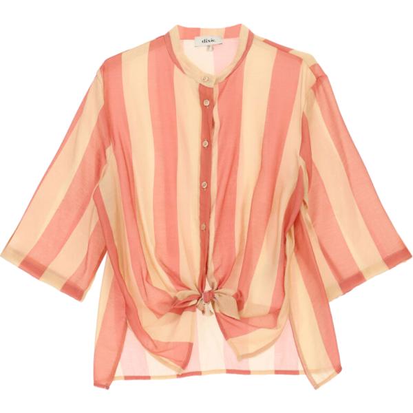 camicie Dixie rosa a righe