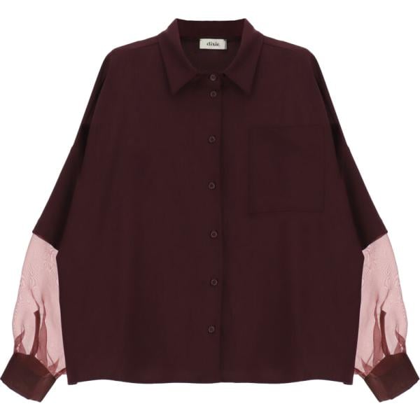 camicie Dixie marrone