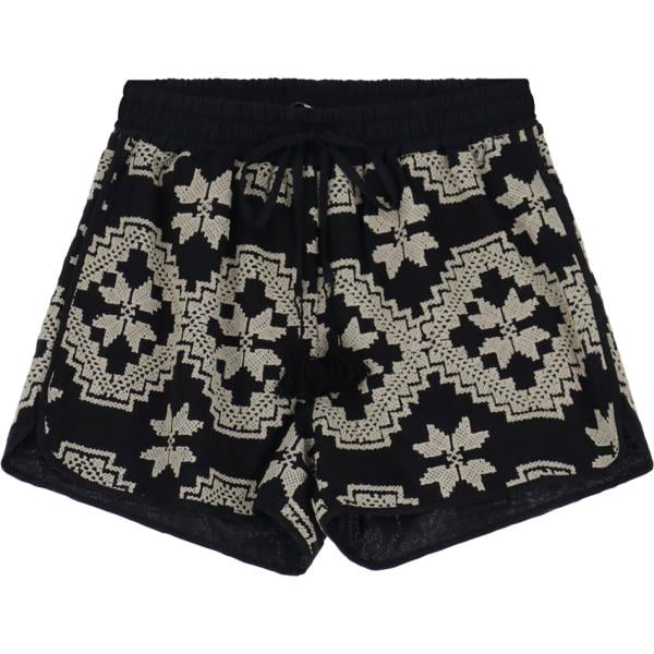 shorts Dixie nero con stampe