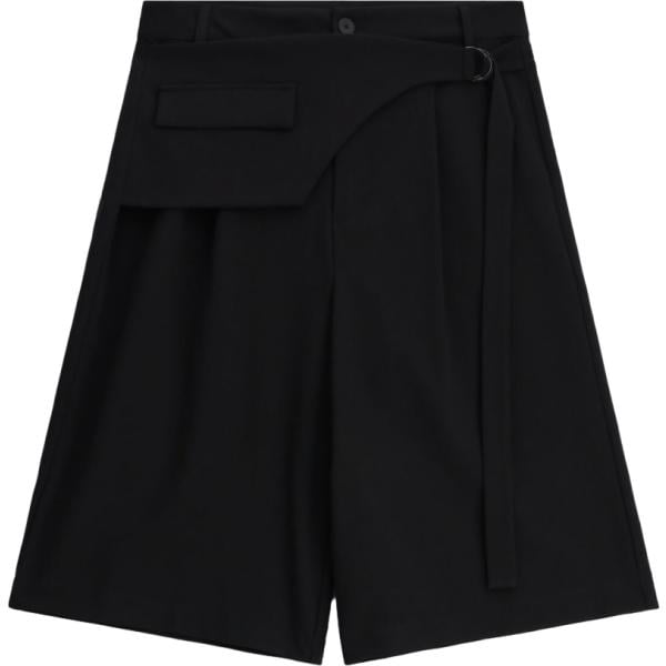 Bermuda da donna in nero pece a vita alta Dixie Dixie