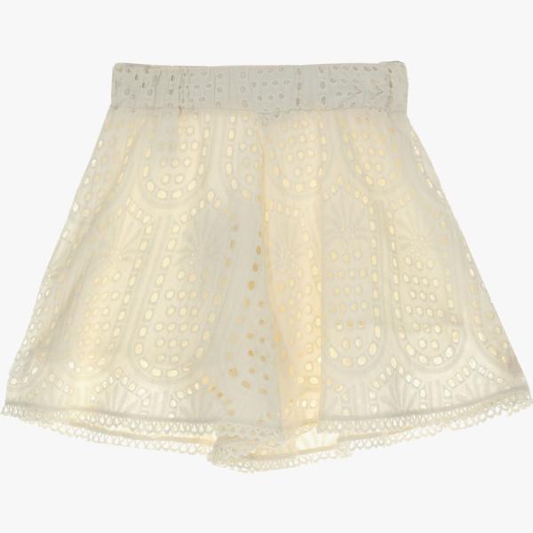 shorts Dixie bianco tinta unita