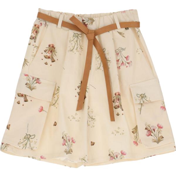 shorts Dixie marrone a fiori