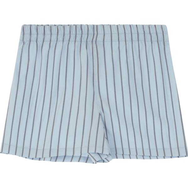 pantaloni corti Dixie blu a righe