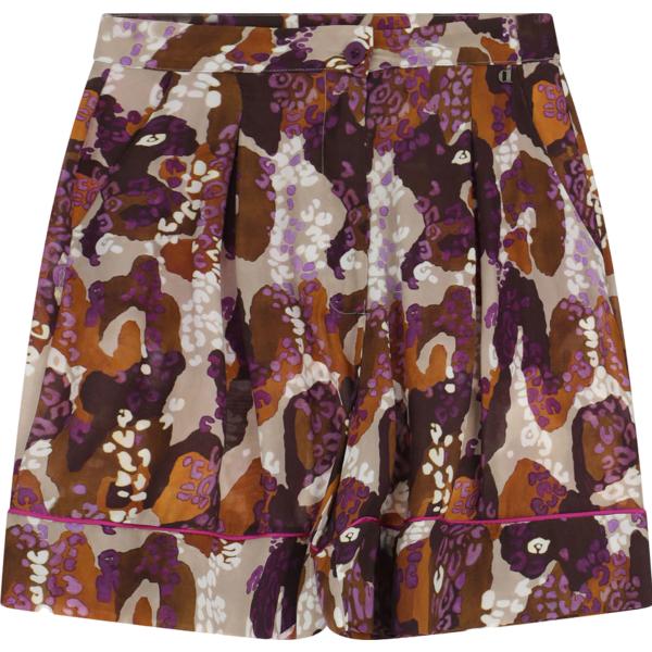 bermuda Dixie marrone con stampe