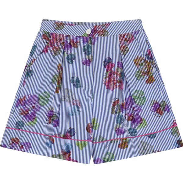 shorts Dixie viola a fiori