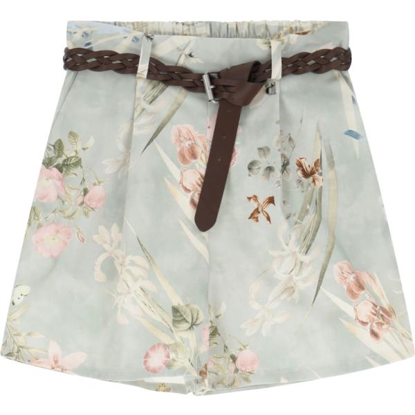 shorts Dixie grigio a fiori