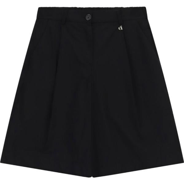 Bermuda da donna in nero pece a vita alta Dixie