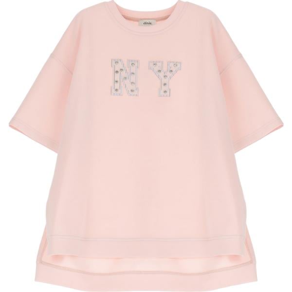 felpe Dixie rosa con stampe