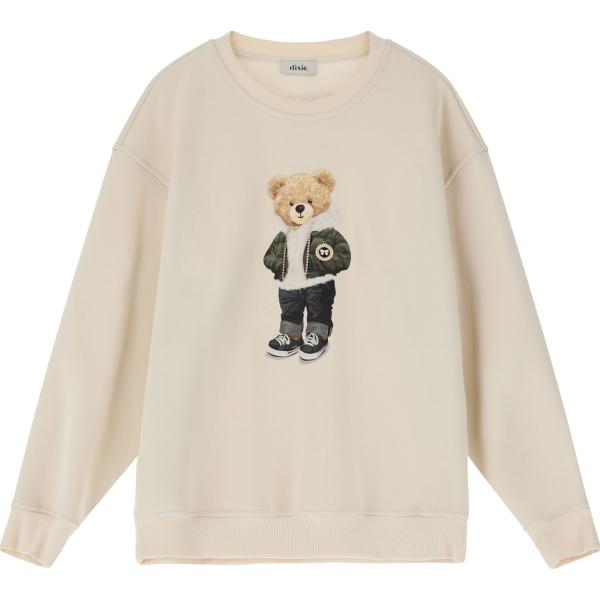 felpe Dixie bianco con stampe