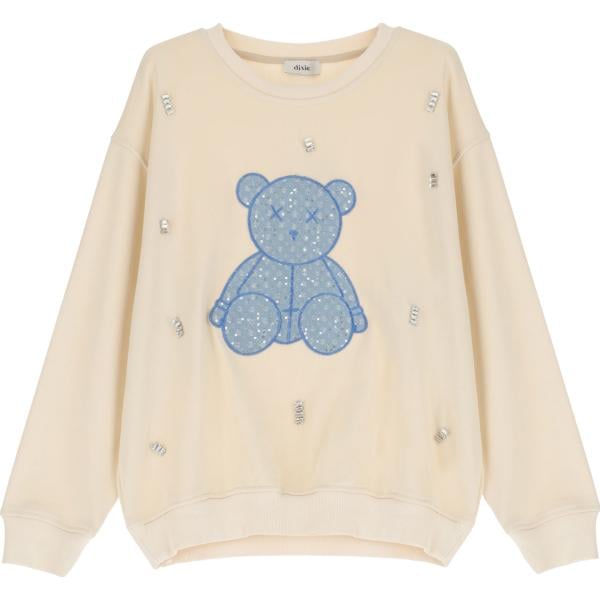 felpe Dixie marrone con stampe