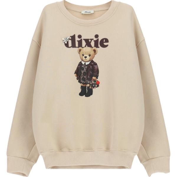 felpe Dixie marrone con stampe