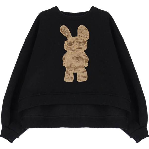 felpe Dixie nero con stampe