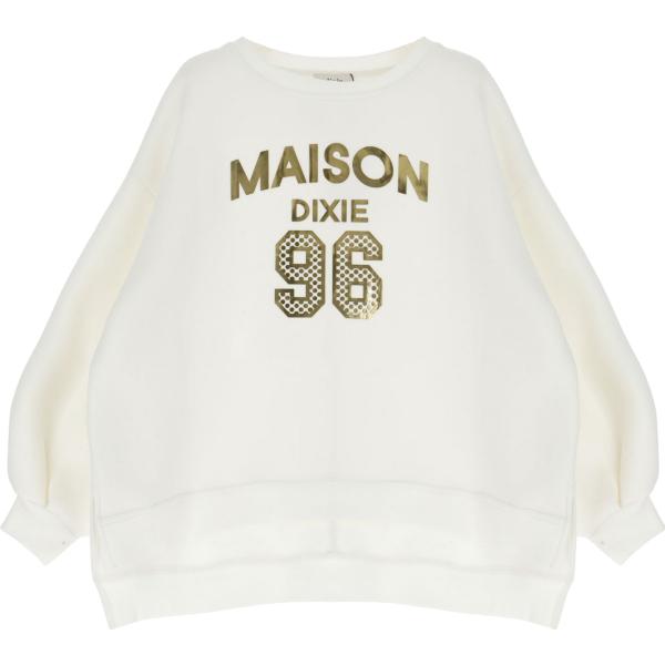 felpe Dixie bianco con stampe