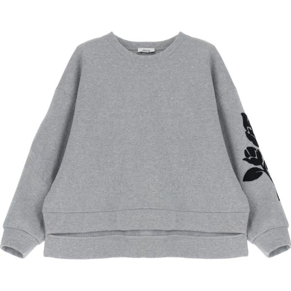 felpe Dixie grigio con stampe