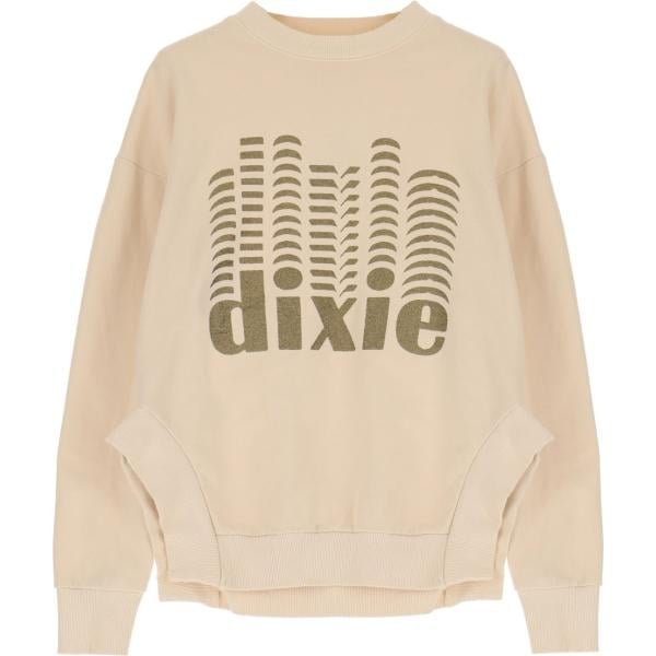 felpe Dixie marrone con stampe