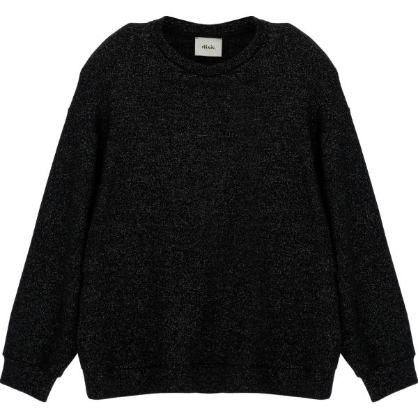 felpe Dixie nero tinta unita