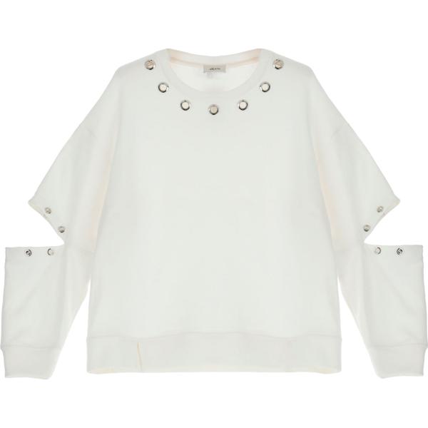 felpe Dixie bianco tinta unita