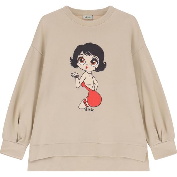 felpe Dixie bianco con stampe
