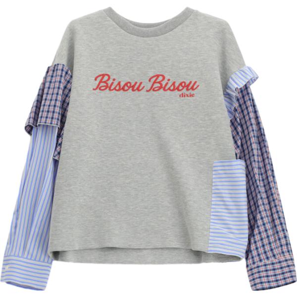 felpe Dixie grigio a quadri