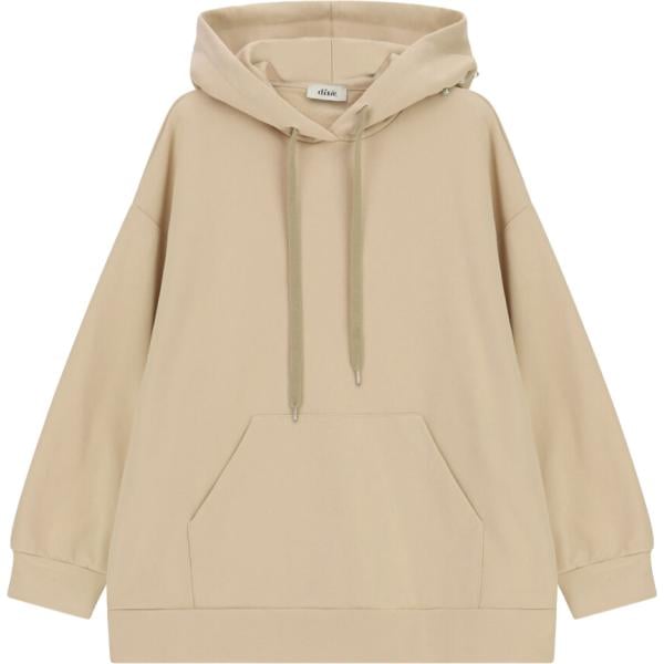 Felpa con cappuccio da donna in bianco avorio collo con cappuccio Dixie Dixie