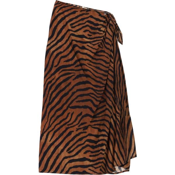 gonne longuette Dixie nero con stampe