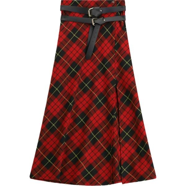 gonne lunghe Dixie rosso scozzese