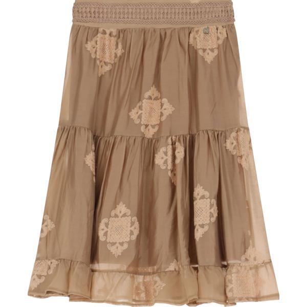 gonne Dixie marrone con stampe