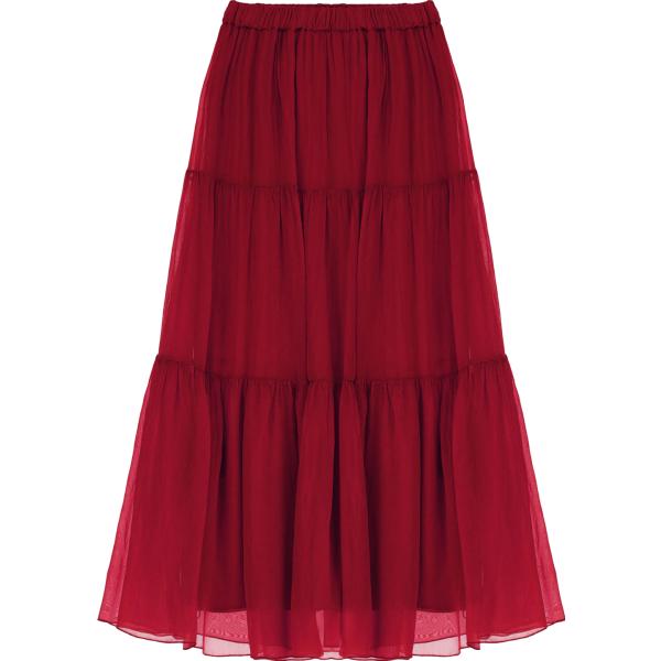 gonne lunghe Dixie rosso
