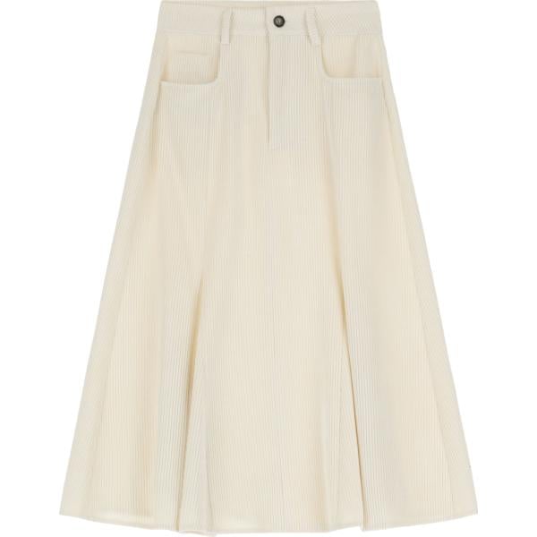 gonne longuette Dixie bianco