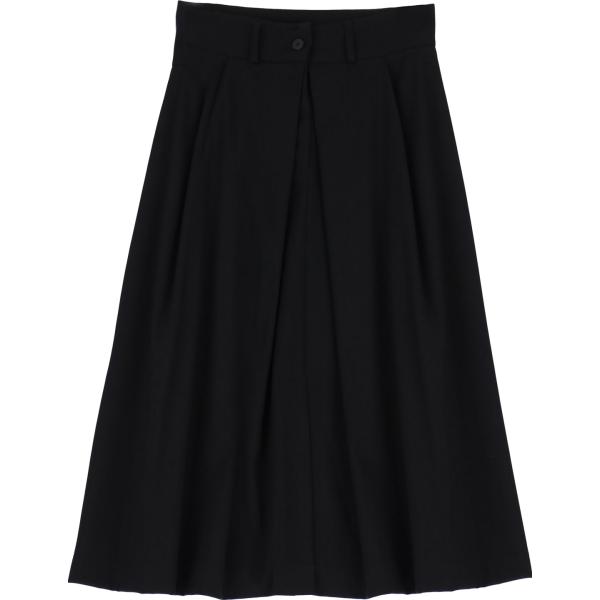 gonne longuette Dixie nero tinta unita