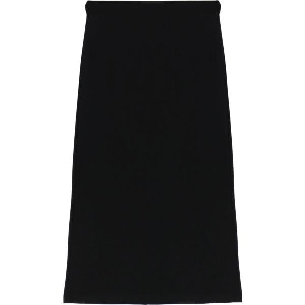 gonne longuette Dixie nero tinta unita