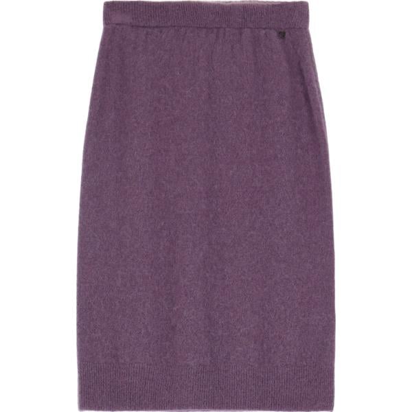 gonne longuette Dixie viola tinta unita