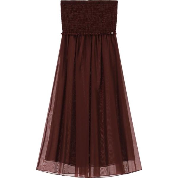 Gonna lunga da donna in bordeaux lungo Dixie