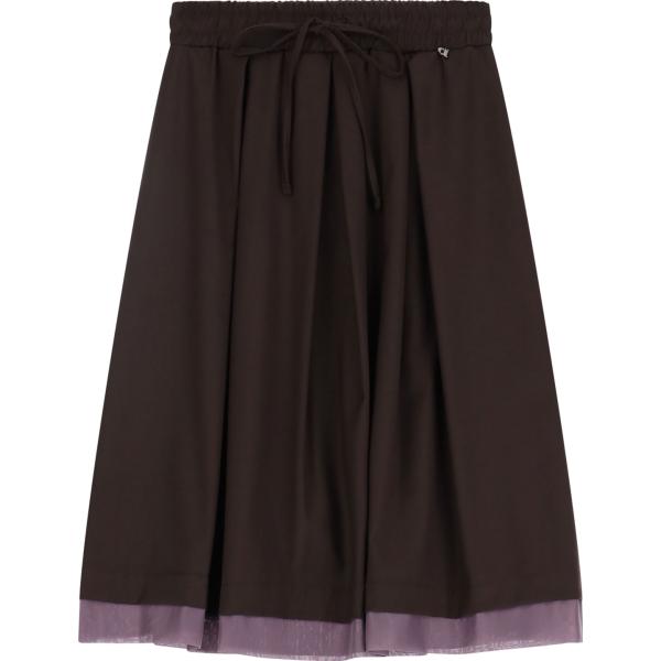 gonne longuette Dixie marrone